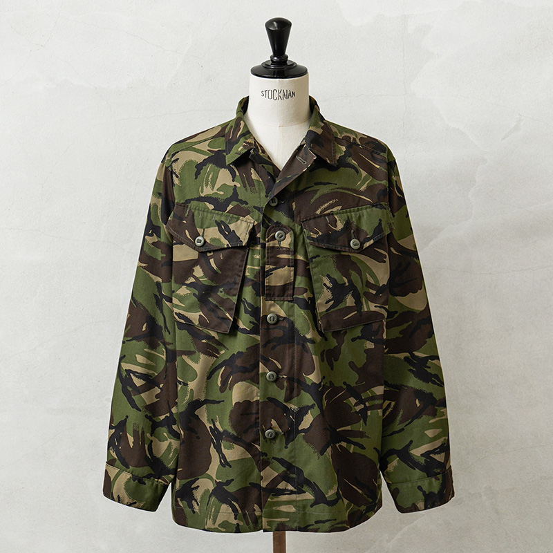 実物 USED イギリス軍 LIGHTWEIGHT COMBAT ジャケット DPMカモ