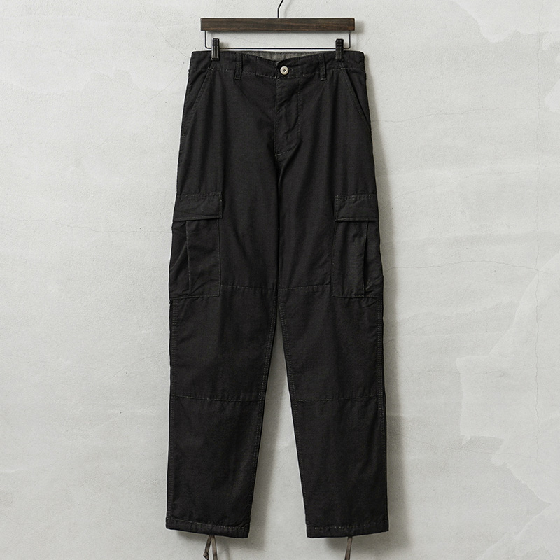 MADE IN USA 新品 米軍 デッドストック 1980～90年代 BDU カーゴパンツ COTTON100% BLACK染め