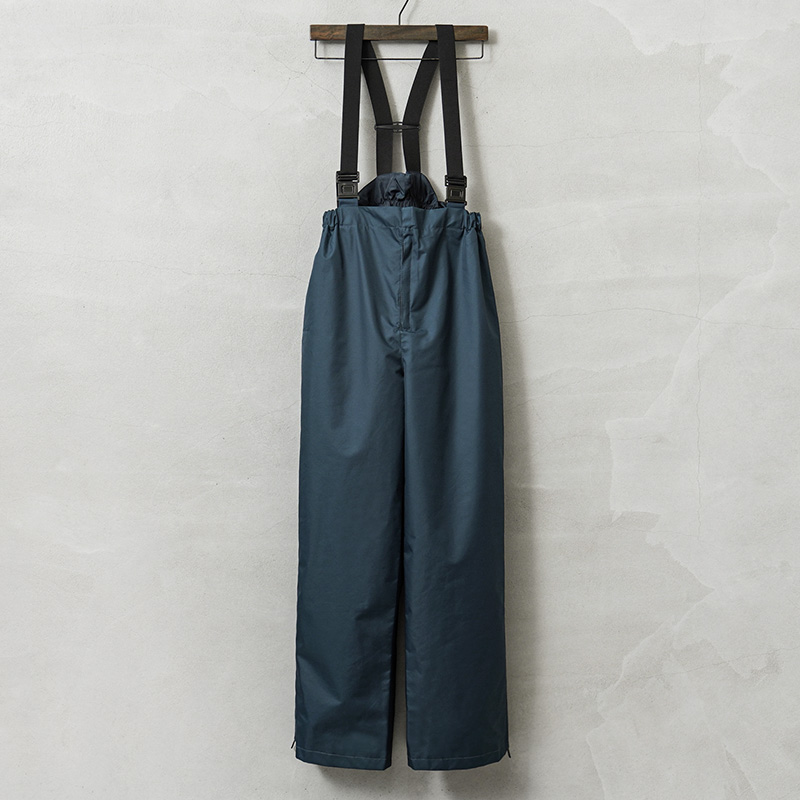 実物 USED イタリア軍 M.M. デッキオーバーパンツ サスペンダー付き
