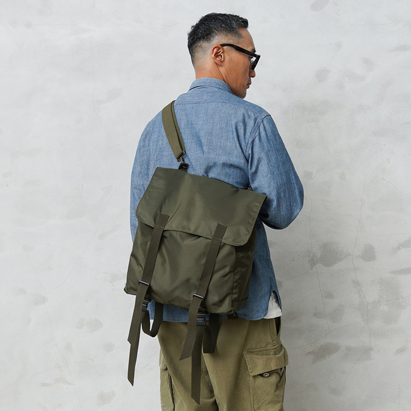 実物 新品 デッドストック オーストリア軍 3WAY パイロットバッグ 2ストラップ / ショルダーバッグ