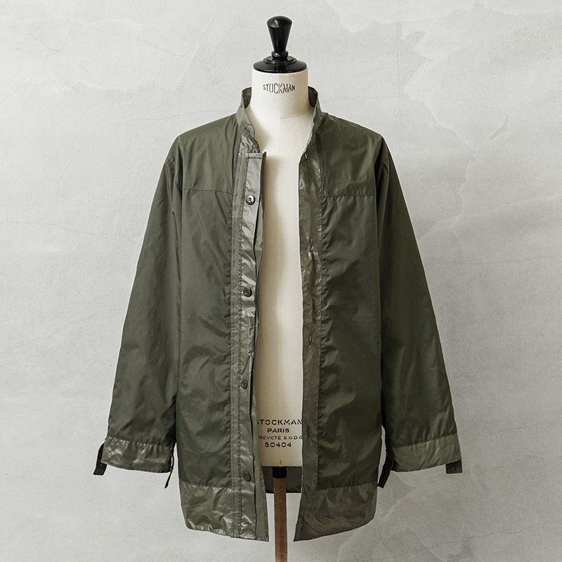 実物 新品 デッドストック オランダ軍 WATERPROOF ブリーザブル ライナーコート OD