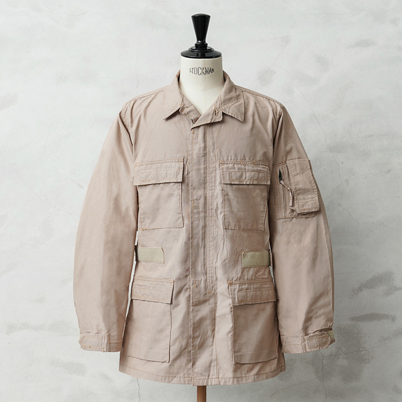 実物 新品 デッドストック 米軍 ABDU エアクルージャケット 前期型 TAN