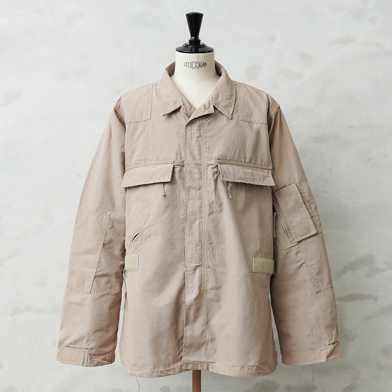 実物 新品 デッドストック 米軍 ABDU エアクルージャケット 後期型 TAN