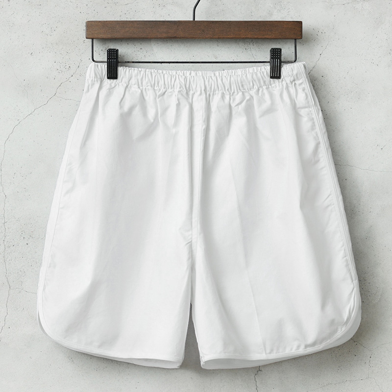 実物 新品 デッドストック フランス軍 トレーニングショーツ WHITE コットン100%