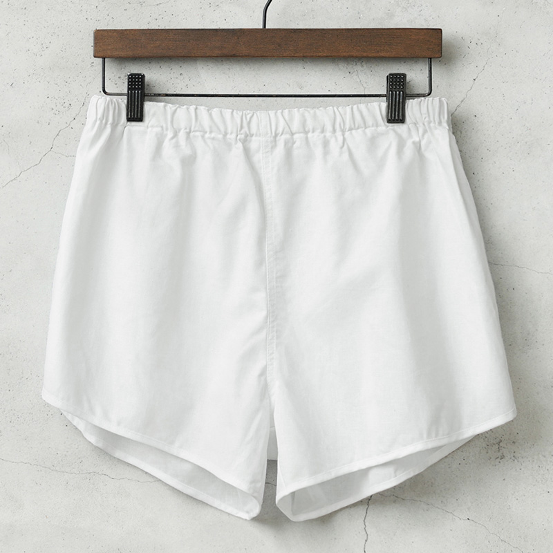 実物 新品 デッドストック フランス軍 トレーニングショーツ WHITE ポリコットン