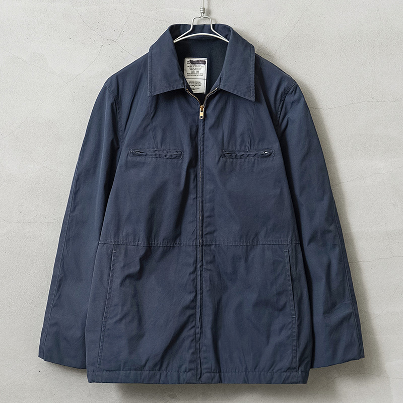 実物 USED 米軍 レディース U.S.NAVY ユーティリティ ジャケット BLUE
