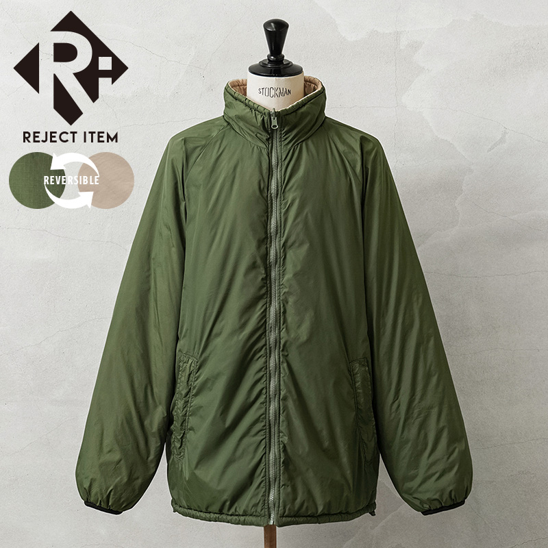 リジェクト 訳あり品 実物 USED イギリス軍 サーマル インサレーション リバーシブル ジャケット 比翼なし（Aタイプ）