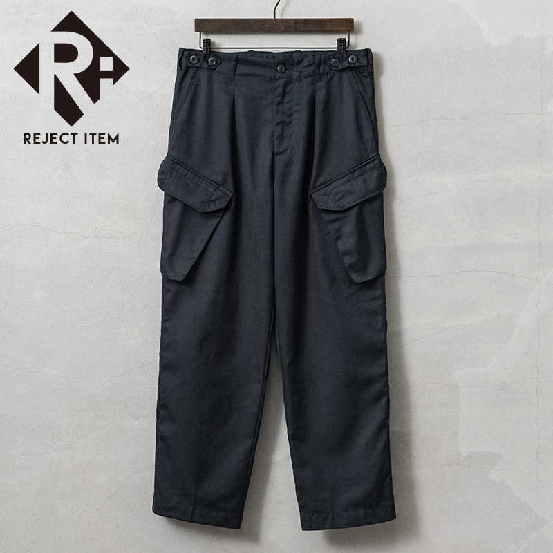 リジェクト 訳あり品 実物 USED イギリス軍 ROYAL NAVY RIG22 FR オペレーショナル アラミド カーゴパンツ スラントポケット