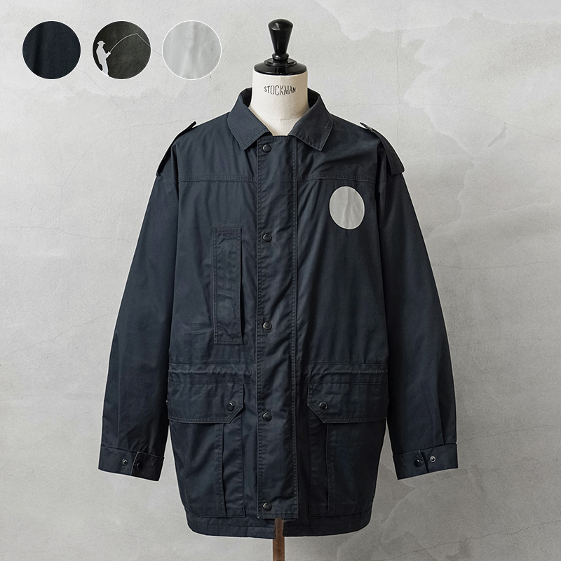実物 USED オランダ軍 キルティングライナー付き フィールドジャケット NAVY
