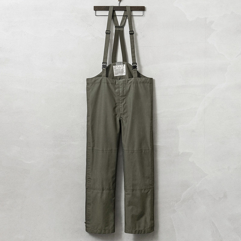 実物 USED オーストリア軍 アルパイン GORE-TEX オーバーパンツ サスペンダー付き
