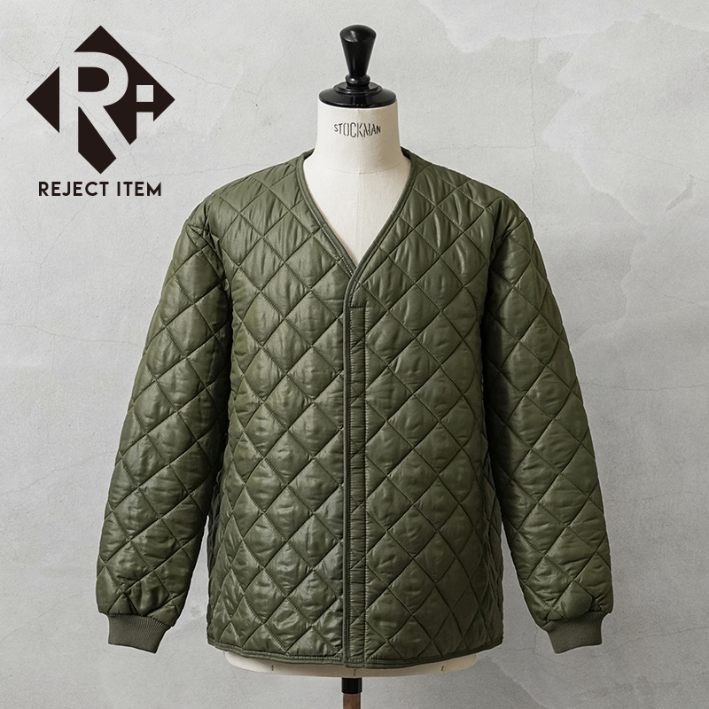 リジェクト 訳あり品 実物 USED ベルギー軍 キルティング ライナー ジャケット