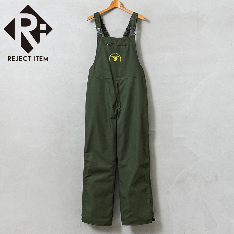 リジェクト 訳あり品 実物 新品 デッドストック イタリア フォレストガード GORE-TEX オーバーパンツ / オーバーオール