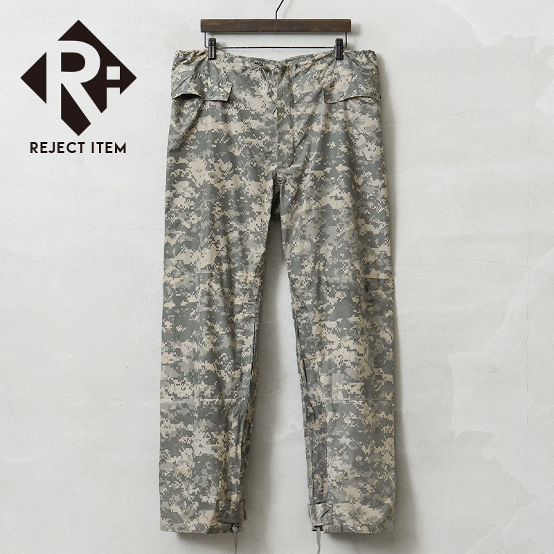 リジェクト 訳あり品 実物 USED 米軍 IMPROVED レインパンツ UCP / オーバーパンツ