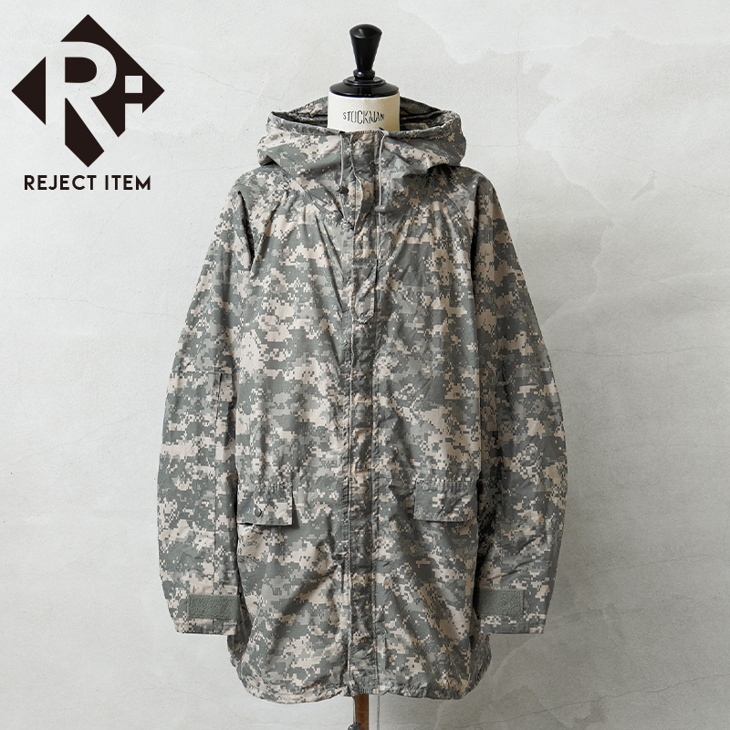 リジェクト 訳あり品 実物 USED 米軍 IMPROVED レインパーカー UCP