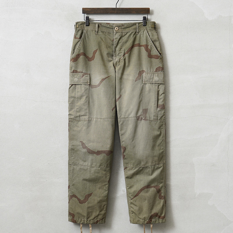 実物 USED 米軍 DCU カーゴパンツ 3カラーデザート リップストップ FADE OLIVE染め【フェードオリーブ】