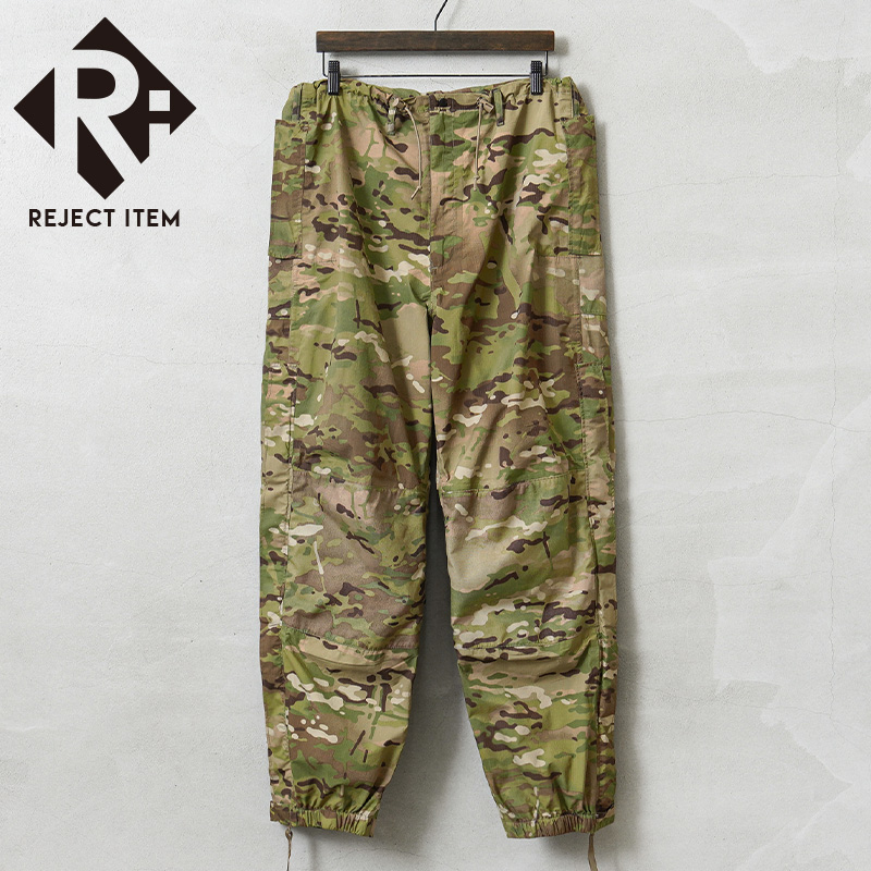 リジェクト 訳あり品 実物 USED 米軍 ECWCS Gen3 LEVEL6 GORE-TEX パンツ OEF-CP MultiCam