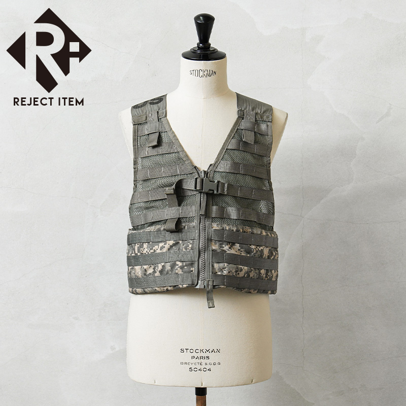 リジェクト 訳あり品 実物 USED 米軍 U.S.ARMY MOLLE II FLC ベスト UCP（ACU）/ タクティカルベスト