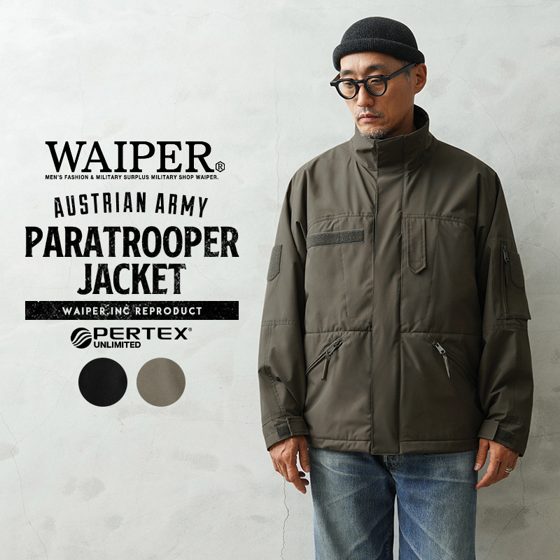 WAIPER.inc オーストリア軍 パラトルーパージャケット PERTEX UNLIMITED【WP1136】【T】