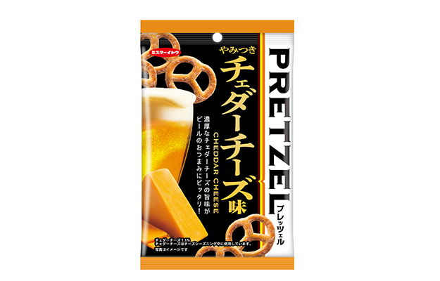 プレッツェルやみつきチェダーチーズ味