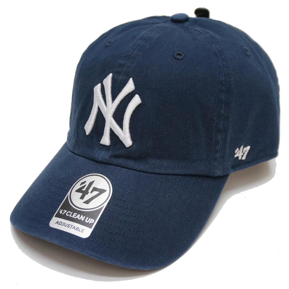 '47 フォーティーセブン ローキャップ 帽子 CLEAN UP CAP NEW YORK YANKEES ヤンキース NY ネイビー