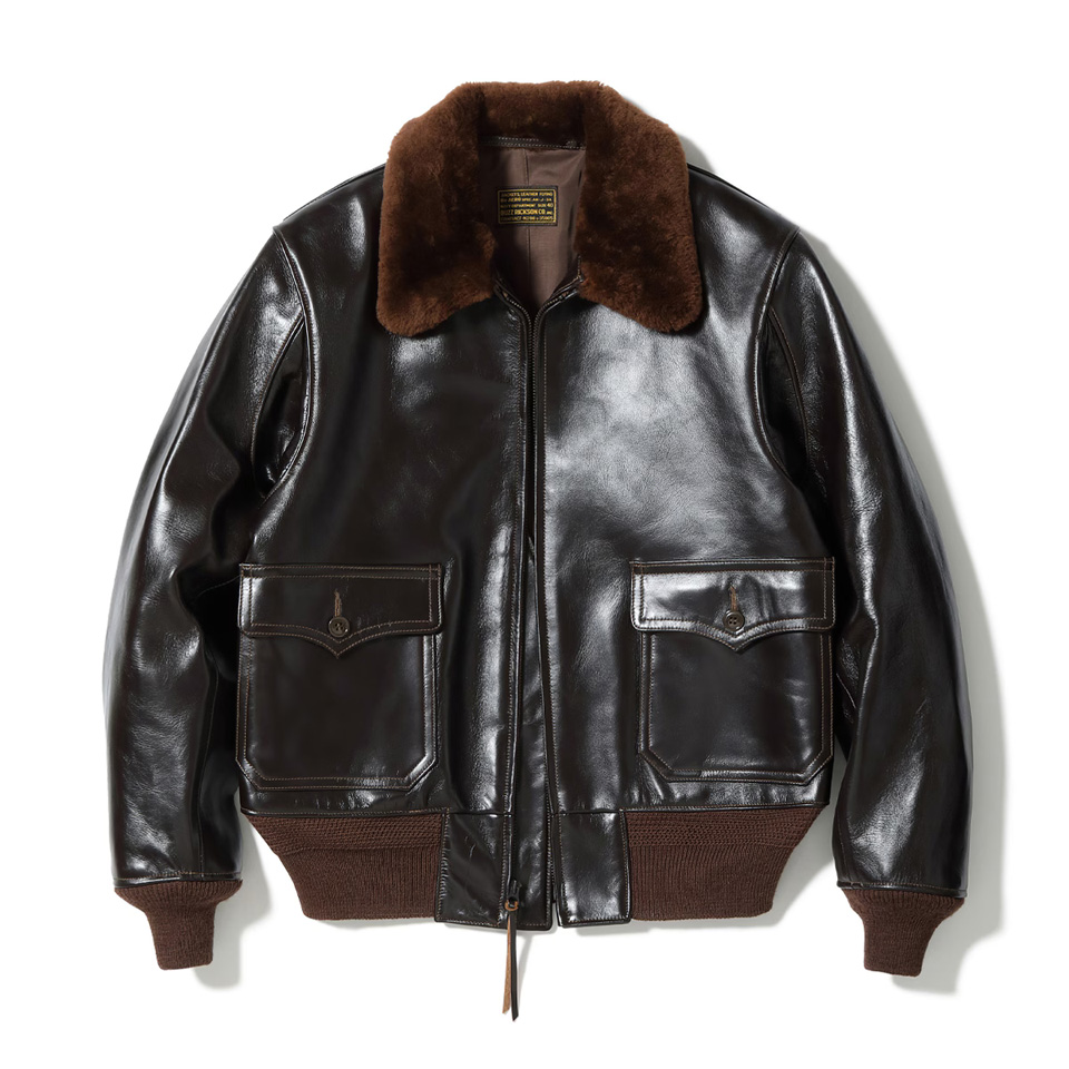 BUZZ RICKSON'S / AN-J-3A “BUZZ RICKSON CO. INC. HORSEHIDE MODEL”