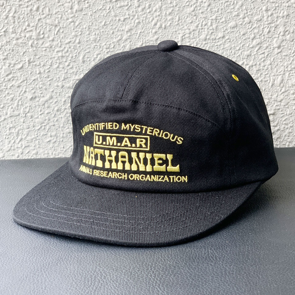 キャップテイン CAP-TAIN 帽子 キャップ NATHANIEL CAP ブラック 黒 BLACK