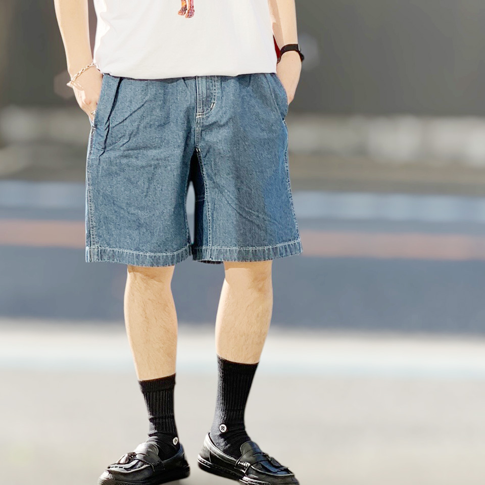 Gramicci グラミチ JAPANESE CHAMBRAY SHORT (G6SM-P013)