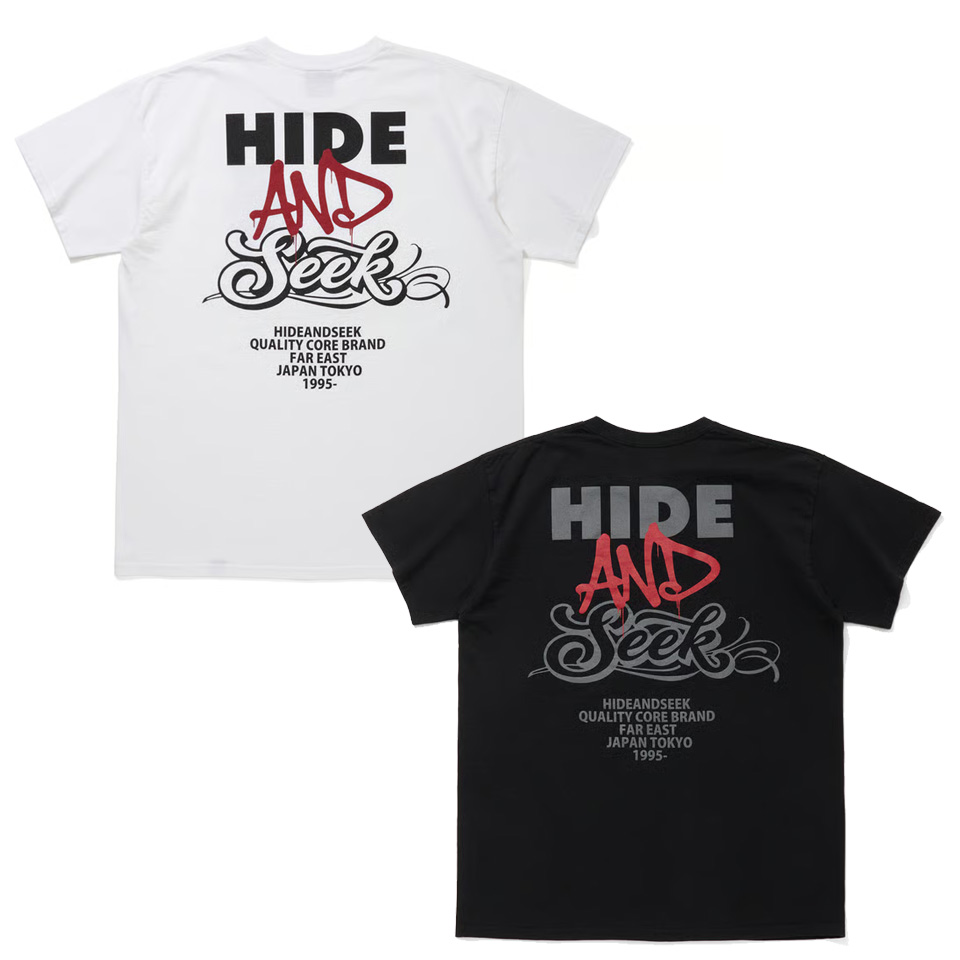 全2色 HIDE AND SEEK ハイドアンドシーク AND S/S Tee (HT-070826)