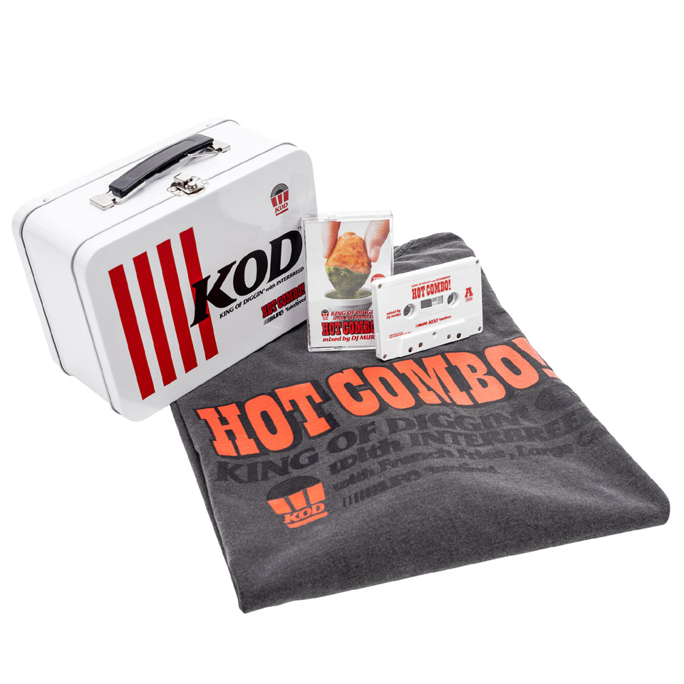 インターブリード INTERBREED Tシャツ KING OF DIGGIN’ x INTERBREED “Lunch Box Pack” MURO MIXTAPE ミックステープ
