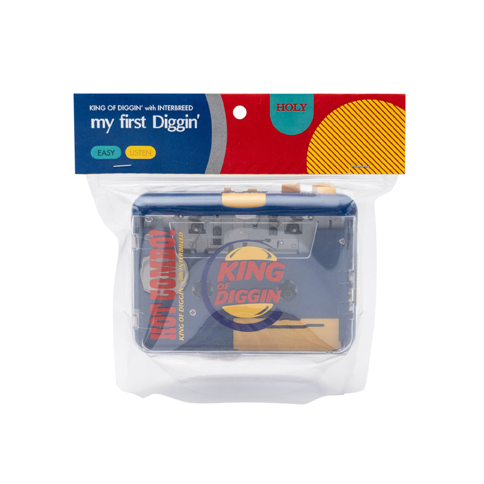 再入荷 インターブリード INTERBREED カセットプレイヤー KING OF DIGGIN’ x INTERBREED “My First Diggin”