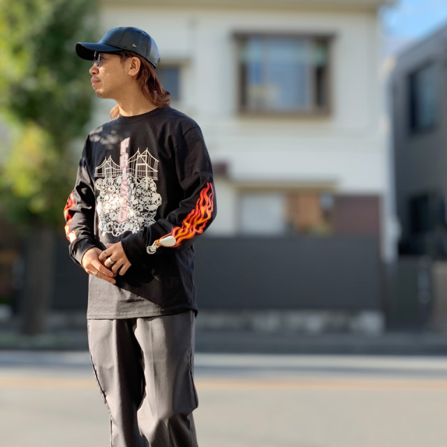 415 CLOTHING / SKULL&BRIDGE LS TEE