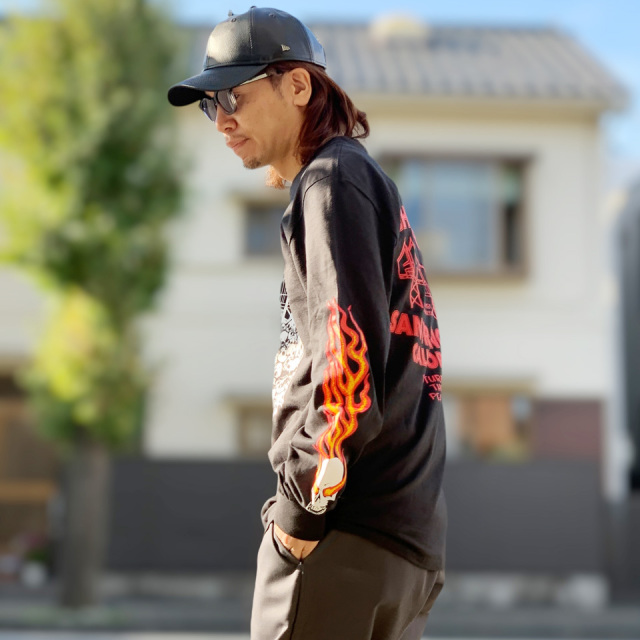 415 CLOTHING / SKULL&BRIDGE LS TEE