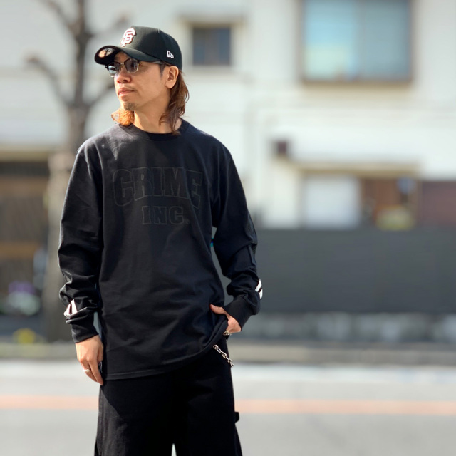415CLOTHING CRIME INC LS TEE