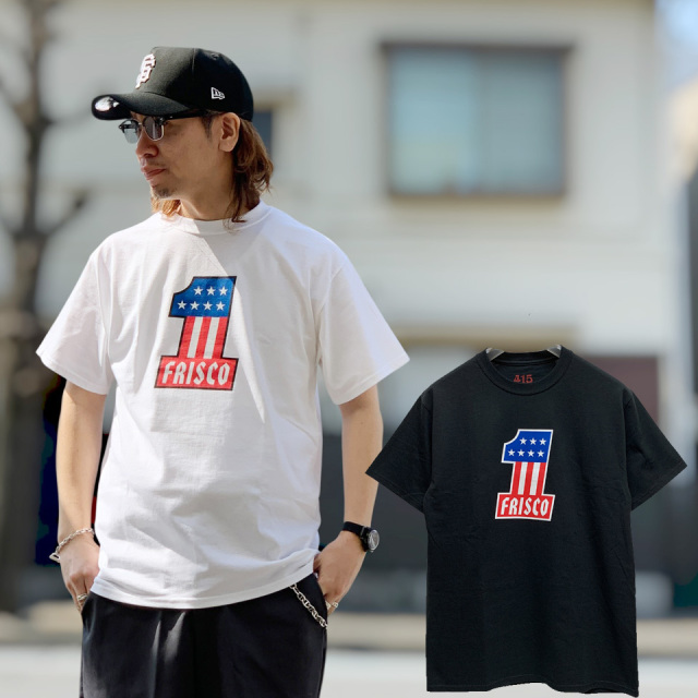 全2色 415CLOTHING FRISCO #1 SS TEE