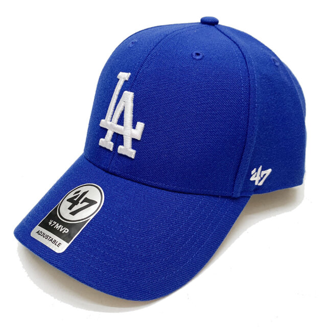 '47 フォーティーセブン ローキャップ 帽子 MVP CAP - LOS ANGELES DODGERS LA ロサンゼルス ドジャース ロイヤル 青 ROYAL