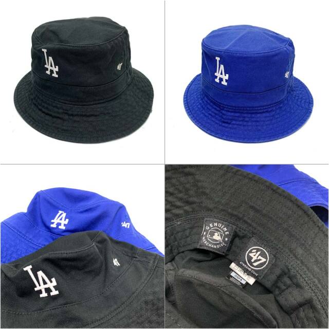 LA Dodgers ロサンゼルス ドジャース バケットハット バケハ 欠かし 90s
