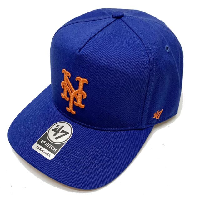 '47 フォーティーセブン キャップ HITCH CAP -  METS ニューヨークメッツ スナップバック 帽子 ロイヤルブルー ROYAL BLUE 青