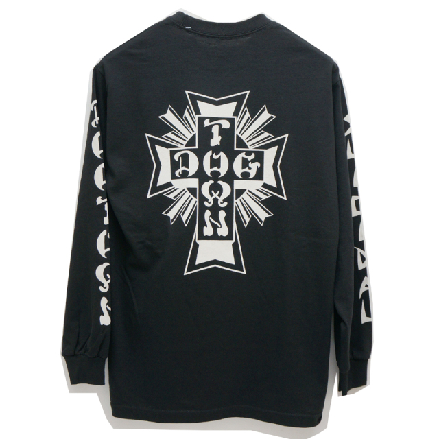 DOG TOWN ドッグタウン ロンT DTxST L/S Tee  - BLACK