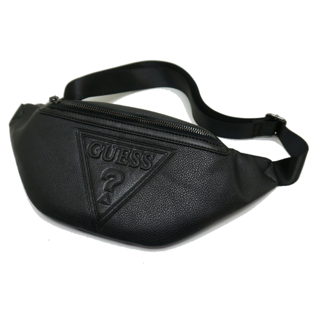 guess waist bag black