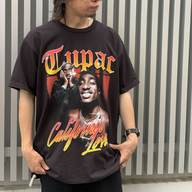 2パック 2PAC S/S Tee ラップTシャツ アーティストTシャツ オフィシャル ブラック 黒 BLACK