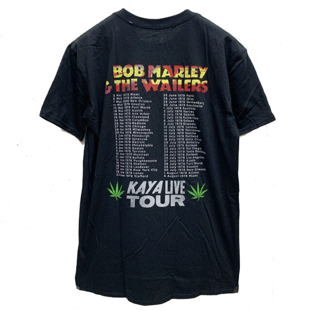 VINTAGE ヴィンテージ 90s 吹こ BOB MARLEY WAKE UP&LIVE TOUR TEE  