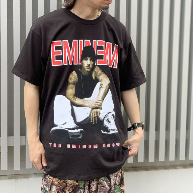 エミネム EMINEM S/S Tee ラップTシャツ アーティストTシャツ オフィシャル ブラック 黒 BLACK