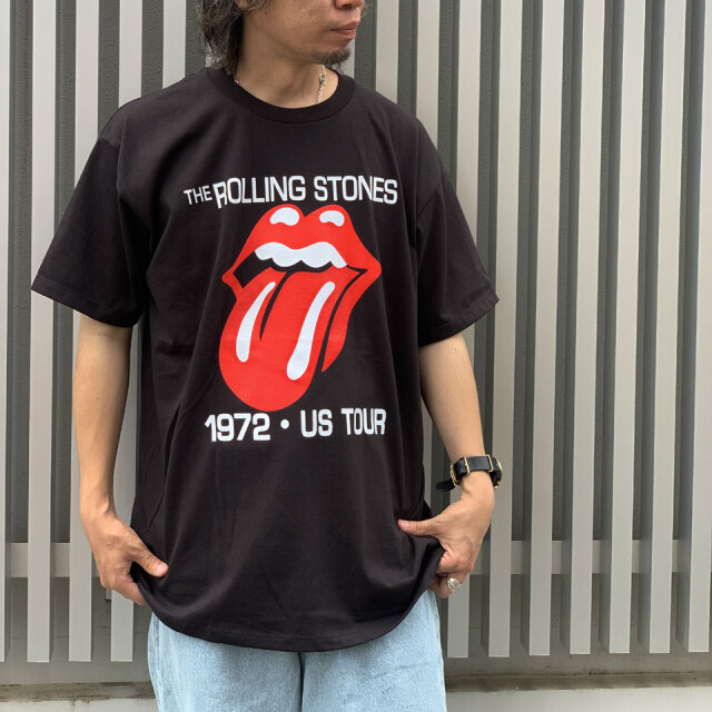 ローリングストーンズ THE ROLLINGS STONES S/S Tee バンドTシャツ アーティストTシャツ オフィシャル ブラック 黒 BLACK