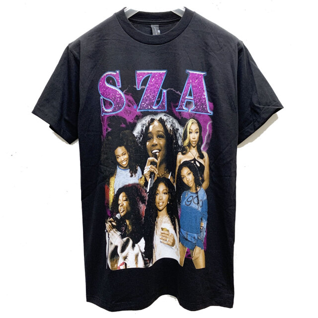 シザ SZA S/S Tee ラップTシャツ アーティストTシャツ オフィシャル ブラック 黒 BLACK