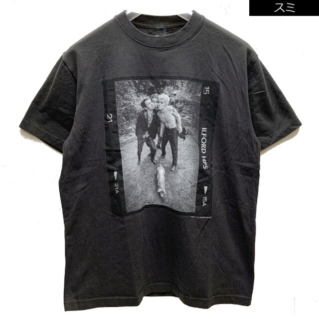 RED HOT CHILI PEPPERS レッドホットチリペッパーズL黒 RED HOT CHILI PEPPERS ILFORD HP5 SS Tee