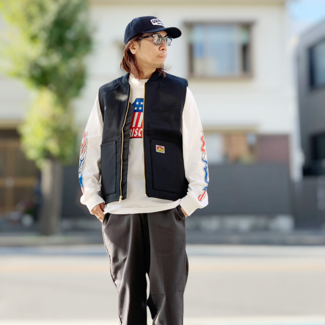 BEN DAVIS / LINED WORK VEST