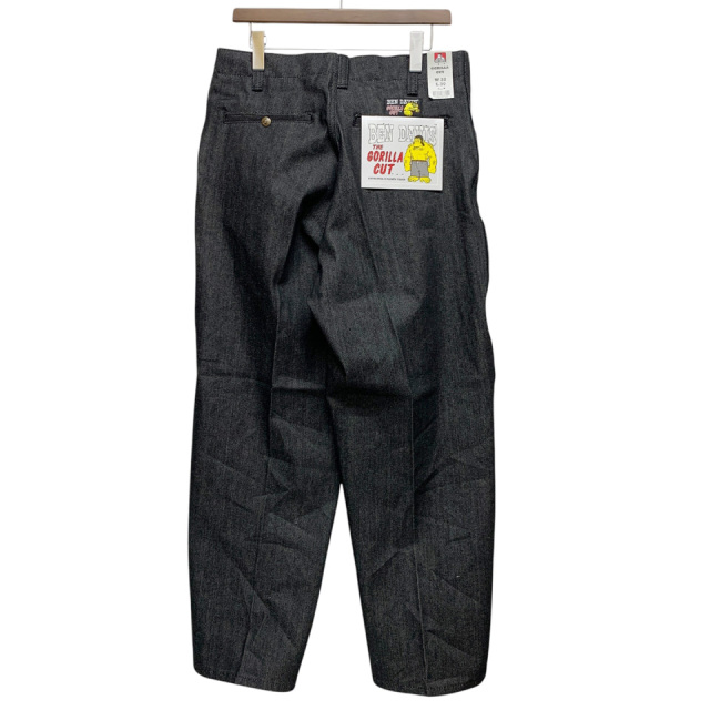 BEN DAVIS / DENIM GORILLA CUT PANTS