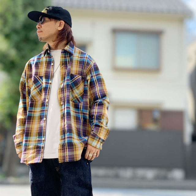 ビッグマックネルシャツ ビックマックネルシャツ . サイズ L . 7800円＋tax