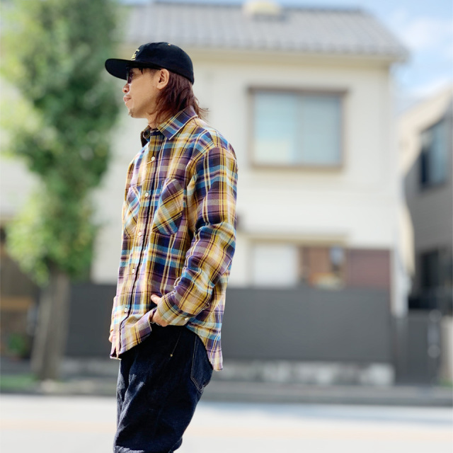 BIG MAC / FLANNEL CHECK L/S SHIRT
