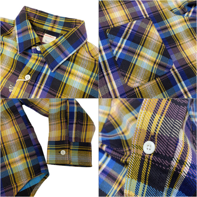 BIG MAC / FLANNEL CHECK L/S SHIRT
